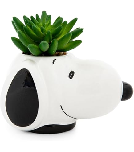Amazon.co.jp: PEANUTS SNOOPY スヌーピーフラワーポット 造花用 小 KS
