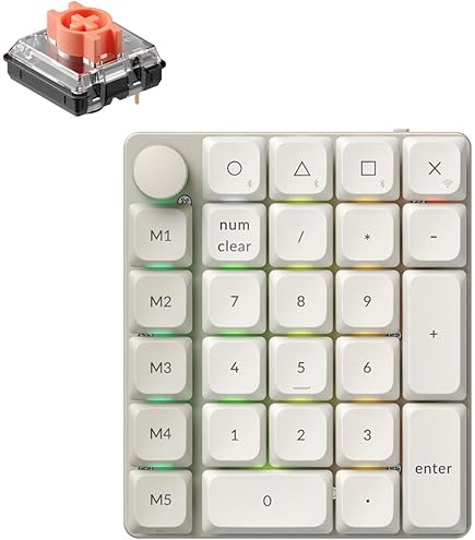 Amazon | Keychron Q0 QMK/VIA メカニカルテンキーパッド ホット