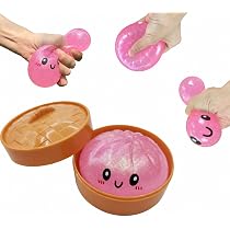 Amazon | 【SNSで話題】スクイーズ 水洗い可 おもちゃ キラキラ