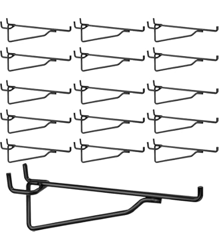 Peg Board Hooks And Bins G.CORE Pegboard Organizer Set - 12 Pack Bins, Cups & Hooks For Tool Storage In Garage & Workshop Workshop Storage System