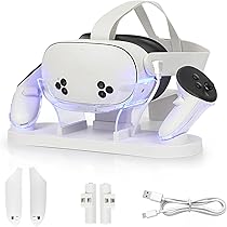Amazon | YipuVR Q3/3S用充電ドック、Q3/3S用LEDインジケーター付き