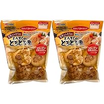 丸協食産夢工房　国産とんそく使用「とんそくのとろとろ煮」500g × 10袋 Amazon.co.jp: 丸協食産 黒糖入りとんそくのとろとろ煮 豚足