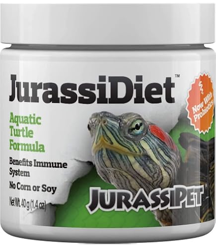 Exo Terra Juvenile Aquatic Turtle Food - 19.7 Oz Floating Pellets With Vitamins