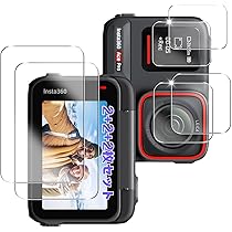 Amazon | 用 Insta360 Ace Pro (6枚セット) ガラスフィルム 保護 