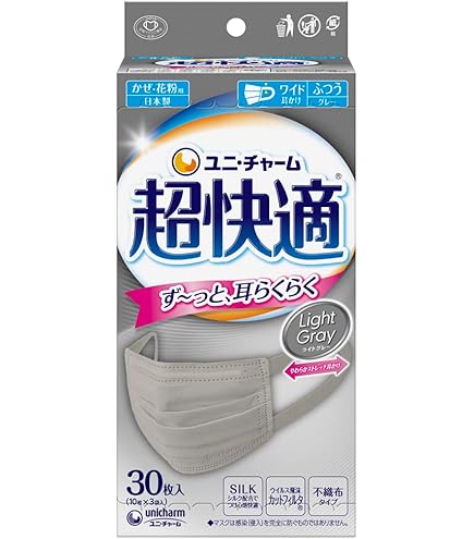 超快適　マスク　ふつう　ピンク　30枚　5箱　新品未開封 超快適マスク ピンク ふつう 30枚 ユニチャーム : 仕入れの味方 - 通販