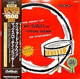 クリフォード・ブラウン・マックス・ローチ・イン・コンサート[クリフォード・ブラウン][LP盤]