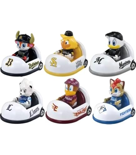 こびと専用出品トミカ プロ野球チームマスコット 12個セット プロ野球誕生90周年！トミカ×NPB」12球団のマスコットを