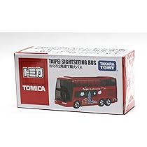 Amazon.co.jp: 台湾限定 トミカ 台北市2階建て観光バス ミニカー