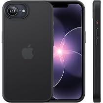 Amazon.co.jp: NIMASO iPhone 17e/16e 用 ケース 半透明 滑り止め 指紋