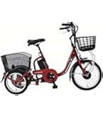 Amazon | 【 防犯登録付き/即乗り可能 】 ロータイプ電動アシスト三輪