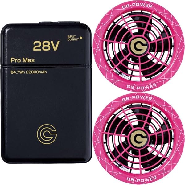 Amazon.co.jp: 長信ジャパン 2025 モデル GB-POWER 28V ファン