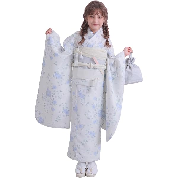 Amazon | [NISHIORI] 七五三 7歳 女の子 着物 セット 絵羽柄 四つ身 15