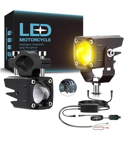 めう Amazon | バイク LED ヘッドライト ポジション フォグランプ