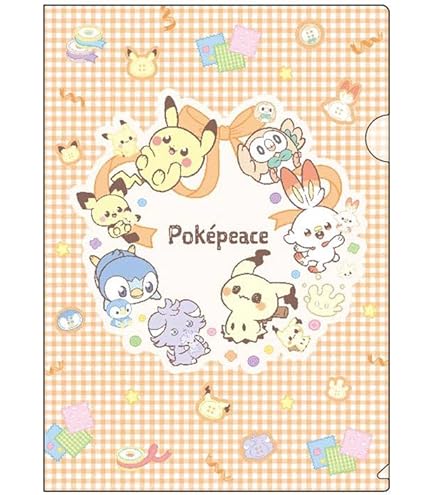 Amazon | ショウワノート ポケットモンスター 3ポケットA4クリア