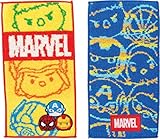 丸眞 マーベルツムツム マーベルヒーローズ 2505003100 ポケットタオル2枚組