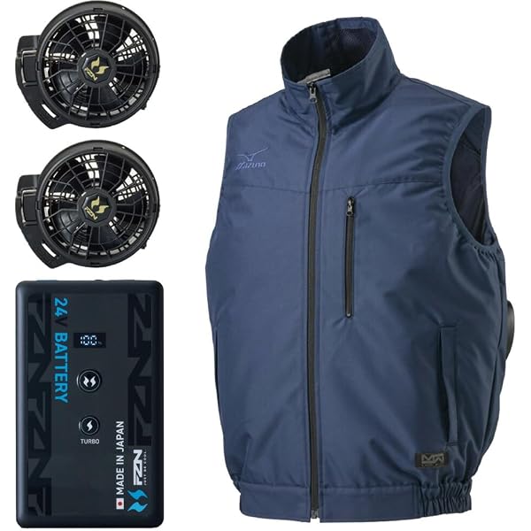 新品 ミズノ 空調服 2XL ファン・バッテリー付 Amazon.co.jp: 【MIZUNO】ミズノ 空調ファン バッテリー付き 空調作業