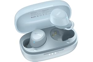 TOZO A1 Mini Wireless Earbuds Bluetooth 5.3 in Ear Light-Weight Headphones Built-in Microphone, Immersive Premium Sound Long 