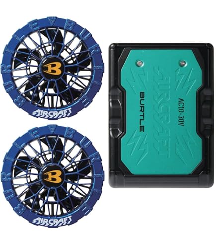 Amazon.co.jp: [BURTLE] [バートル] カラーファン+24Vバッテリーセット