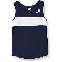 Amazon | アシックス W'Sランニングシャツ XT2035 ネイビー S