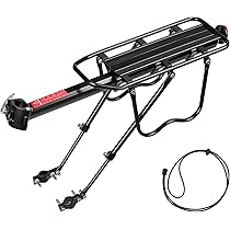 Amazon | CXWXC 自転車 後ろカゴ 大容量 防水カバー・ネット付き