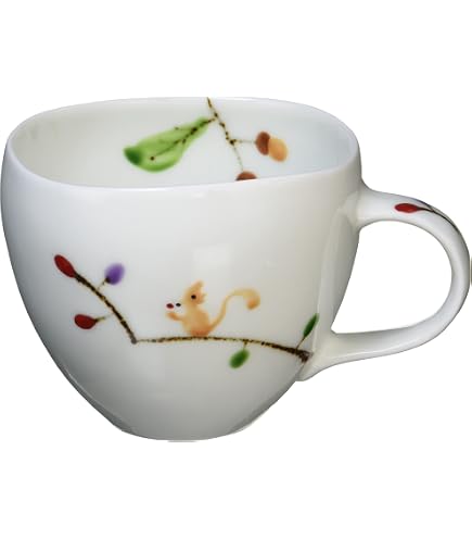 Amazon.co.jp: 浜陶 有田焼 一峰窯 スープマグ 大 400ml 桜日和