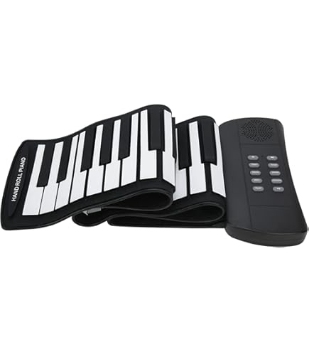 Amazon.co.jp: Eboxer ハンドロールピアノ 手巻きピアノ 電子