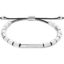 【カルバンクライン】ステンレススチール ビーズ ブレスレット Calvin Klein カルバンクライン チェーンブレスレット メンズ