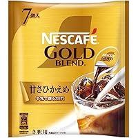 コーヒー Nescafe Gold Blend Nescafé Gold Blend Unsweetened Coffee Concentrate 8 Cups (Pack of