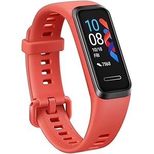 HUAWEI Band 4/アンバーサンライズ/活動量計/防水/簡単充電【日本正規代理店品】 BAND 4/SUNRISE/A