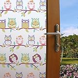 窓ガラスフィルム めかくしシート 目隠し 断熱 半透明 紫外線 防犯 (NO.047 90CM×200CM)