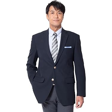 ジャケット メンズ 麻 おしゃれ サマージャケット ストライプ 細身 50