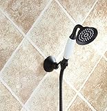 磁器ハンドシャワーオイルはブロンズホースとホルダー