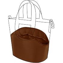 Amazon.co.jp: DGAZ インザループ適用 高級シルク バッグインバッグ 