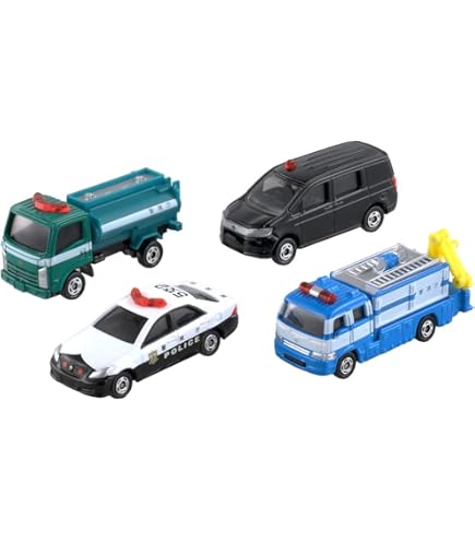 Amazon.co.jp: トミカ ギフトセット 警察車両セット 事件発生 現場に