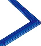 パズルフレーム クリスタルパネル ブルー (38×53cm) (パネルNo.5-B) 専用スタンド付 パズル Frame 額縁