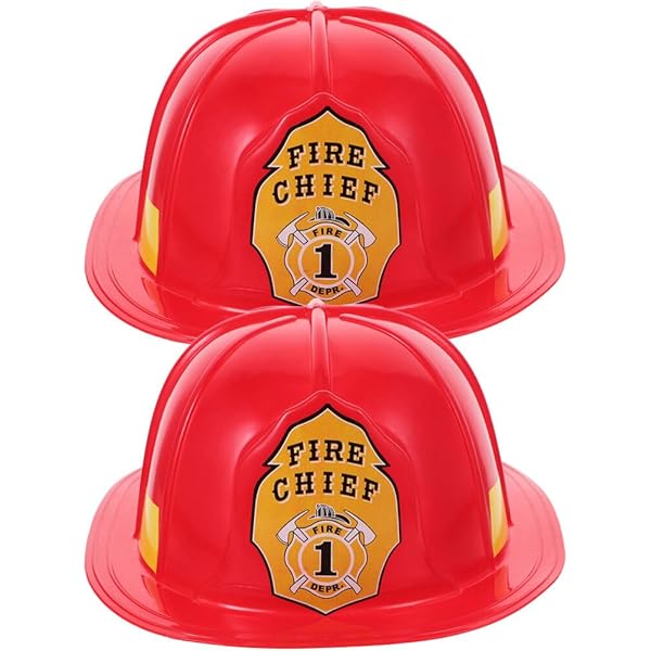 Amazon.co.jp: [OSALADI] 2個 消防士 ヘルメット 消防士 帽子