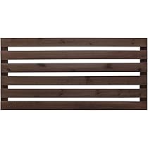 Amazon | タカショー ボーダーフェンス 120×60cm 天然木 ブラウン