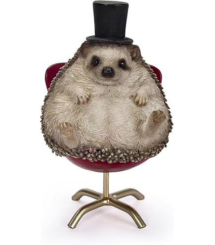 Amazon.co.jp: ウービア 葉っぱに包まるハリネズミ(大) 14.5×9.2