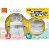 コンビ ラクマグ ストロー＆コップ はじめてセット N ボーダー