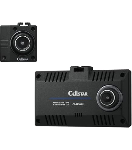 Amazon | セルスター ドライブレコーダー 前後2カメラ CS-72FH 200万 