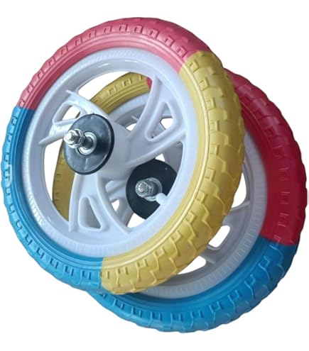 Amazon | PEWETE 1ペアバランスバイク交換ホイールナイロン