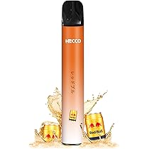 10万パフ　ストロベリーレッドブルー味　ニコチンタール無し！ Amazon | HECCO 電子タバコ 使い捨て 2,000回吸引可能 レッドブル
