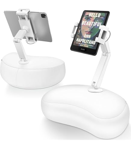 Amazon.co.jp: SAIJI スマホピロースタンド 360°角度ダブル高さ
