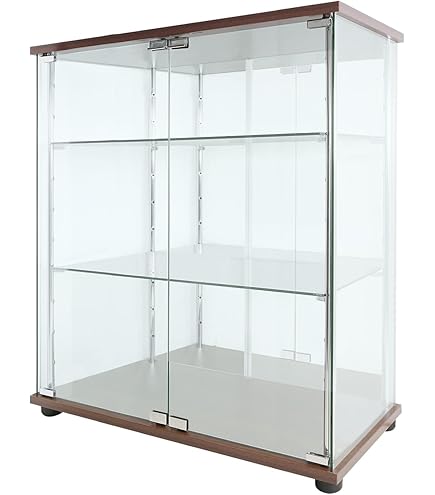 幅42.5×奥行36.5×高さ86cm コレクションケース ガラスディス 3段 Amazon.co.jp: コレクションケース フィギュアケース 3段 幅42.5×奥行