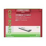 リヒトラブ バインダー クリップボード A4S ヨコ 赤 A987U-3