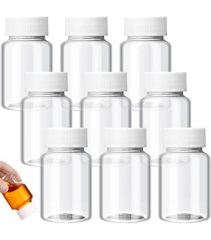 Amazon.co.jp: NATUWORLD 100ml/3.4オンス 空 厚いガラス 目盛り付き