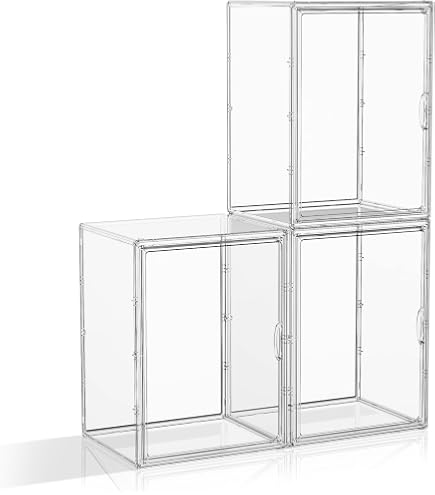 Amazon.co.jp: 横開きディスプレイケース ワイド 3点セット DISPLAY