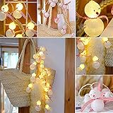 Sund ストリングライト LED 飾りライト かわいい雪だるま形　電池式 2M 20個 明るい 飾りつけ クリスマスツリー デスク ベッド 天井 パーティー ドア 雰囲気変え
