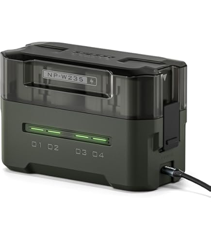 Amazon | NITECORE FX2 PRO Dual Slot USB Charger for FUJIFILM GFX