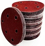 (FIS-I) ダブルアクション 6穴 電動 工具 サンダー マジック ペーパー やすり パット # 40 60 80 100 120 180 240 320 400 600 800 1000 120